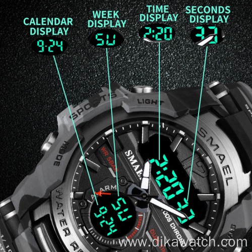 SMAEL New Military Mens Sport Watches